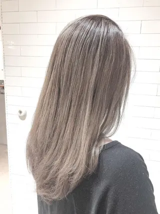 ロング カラー ヘアアレンジ レイヤー×ヘッドスパ *保田遥*のヘアスタイル