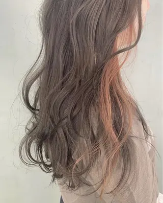ロング カラー RUKA 美容院×ネイリストのヘアスタイル