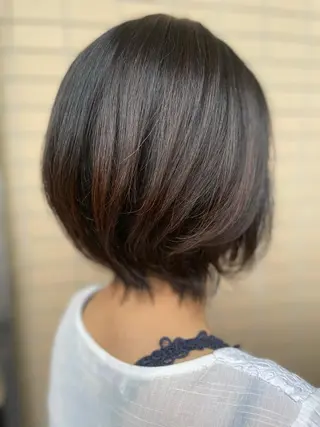 ショート 坂野 結子のヘアスタイル