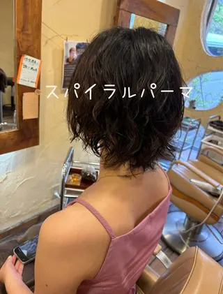 ミディアム 大鹿 数馬のヘアスタイル