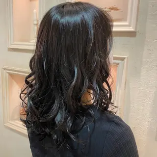 ロング 井上 日菜乃のヘアスタイル