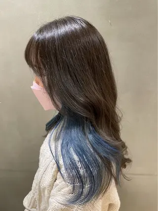 ロング カラー 瀧澤 友里のヘアスタイル