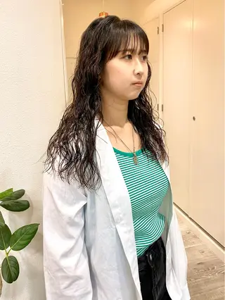 ロング パーマ ショート& パーマ　坂本のヘアスタイル