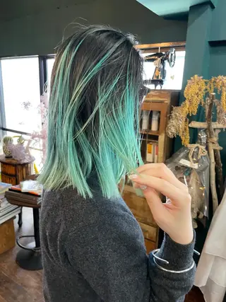 セミロング vivre libreのヘアスタイル
