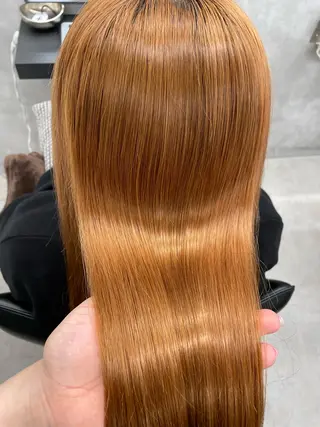 ロング すぐ巻ける縮毛矯正 🍀勝倉　麗のヘアスタイル