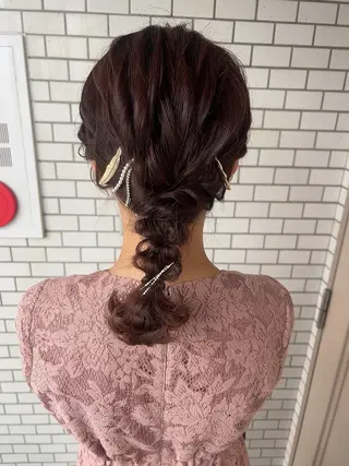 ヘアアレンジ 大人可愛いヘアメイク 💋🧚‍♀️しずかのヘアスタイル
