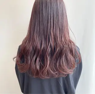 ロング カラー 山口 莉奈のヘアスタイル