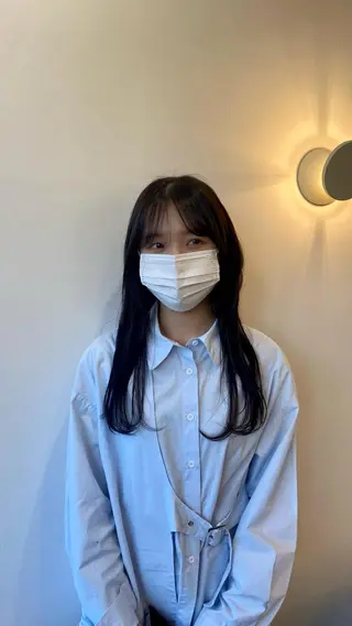 ロング カラー 透明感カラー 🦙なりたりみのヘアスタイル