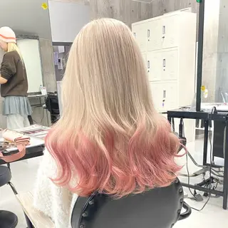 ロング 💞ハイトーン/ヘア アレンジ💞 くるみのヘアスタイル