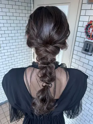 ヘアアレンジ 大人可愛いヘアメイク 💋🧚‍♀️しずかのヘアスタイル