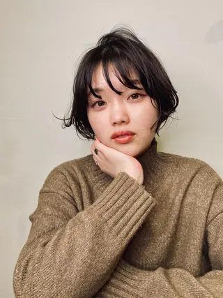 ショート 宮腰 瑠果のヘアスタイル
