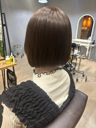 ショート Maki /透明感カラーのヘアスタイル