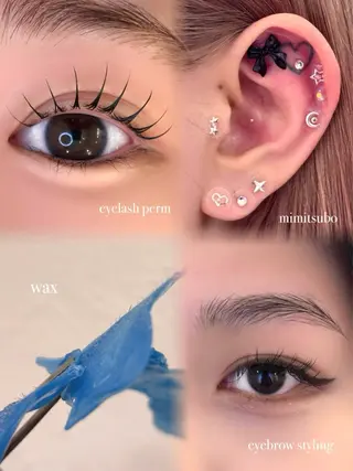 マツエク・マツパ Rose Lash hiyoriのマツエク・マツパデザイン