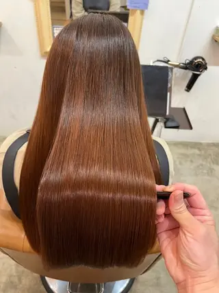 ロング カラー 髪質改善アンジュール かのんのヘアスタイル