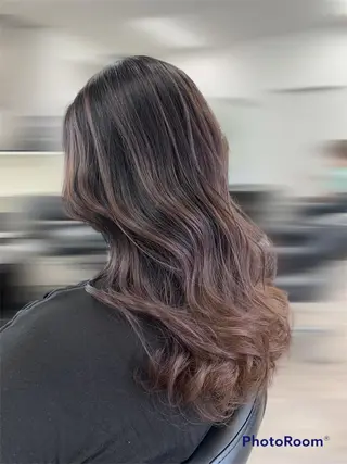 カラー ✂︎ 艶カラー /透明感カラーのヘアスタイル