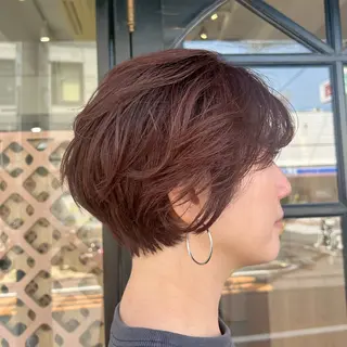 ショート カラー マンツーマン施術✂︎ machikaのヘアスタイル