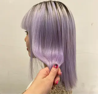 ミディアム サイレント美容師 アイリィのヘアスタイル