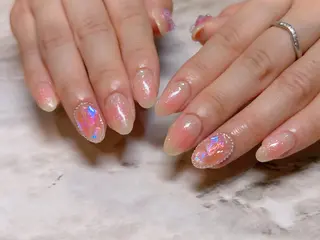 ネイル BLUE【ブルー】所属・NARUMI HYODOのネイルデザイン