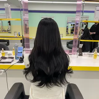 ロング カラー 🦋色落ち綺麗カラー メンズYUZU🦋‪のヘアスタイル