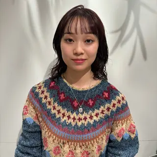 カラー hair &eye あおいのヘアスタイル