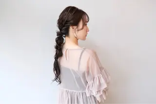 ロング 佐伯 真奈のヘアスタイル