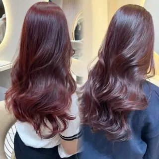 ロング カラー レイヤー/髪質改善 Lond ambreのヘアスタイル