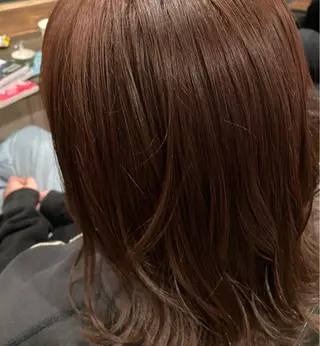 ミディアム 奥村 奈々加のヘアスタイル
