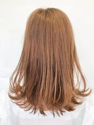 ミディアム カラー 🤍オオカワ レイナ🤍のヘアスタイル