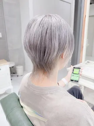 メンズ カラー モテ髪透明感❤️ デイズヘアカラーのヘアスタイル
