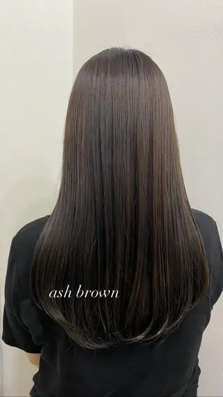 ロング カラー DAIKIベージュ 🍂レイヤーカットのヘアスタイル