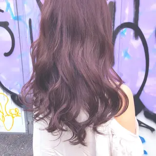 ロング カラー 前濱 ノゾミのヘアスタイル