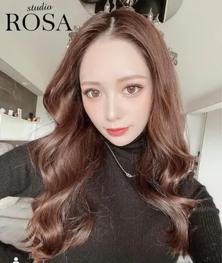 ロング カラー 関東 蓮太のヘアスタイル