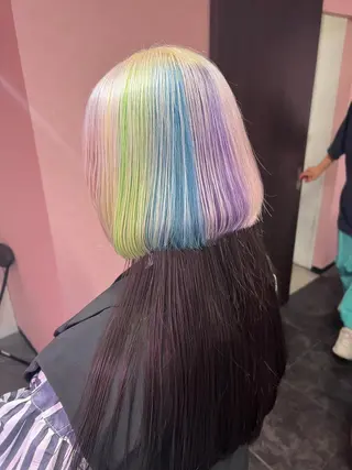 ミディアム カラー LA KING KYOTO所属・レイヤーカット/ miranのヘアスタイル