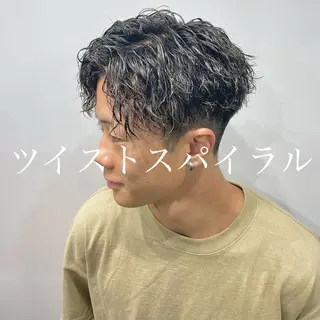 ショート パーマ メンズ 💈メンズパーマ💈 ナカザワ リョウのヘアスタイル