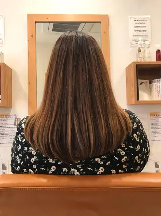 セミロング TELA HAIR 幕張本郷店 千尋のヘアスタイル