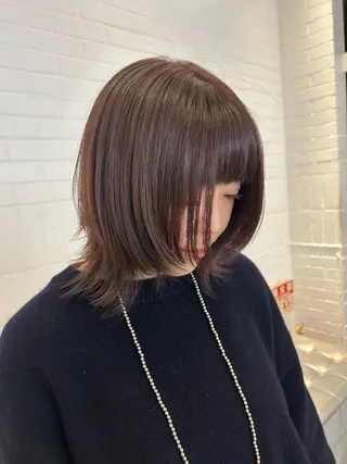 ミディアム 🤍垢抜け♡透明感 カラーmoeka🤍のヘアスタイル