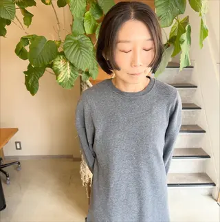 ショート カラー お洒落パーマ/ 艶カラー/michiのヘアスタイル