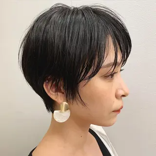 ショート 韓国ヘア🕊村上 ののこ🕊のヘアスタイル