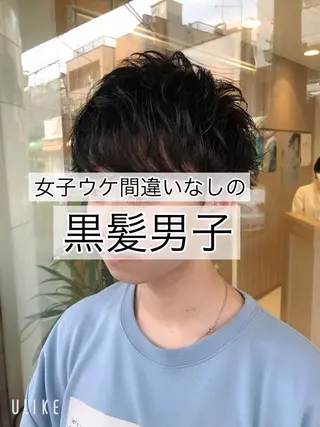 ショート ヘアアレンジ メンズ メンズパーマ特化/ メッシュ/薫/店長のヘアスタイル