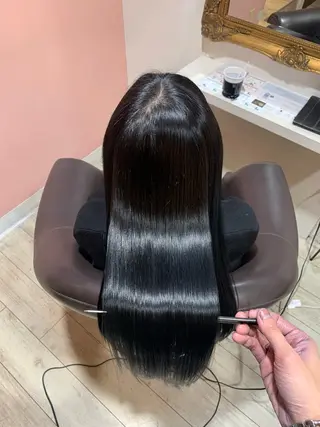 ロング カラー 髪質改善 /絹髪🫧ゆたかのヘアスタイル