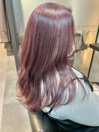 ロング カラー 👑髪質改善カラー 中垣斗希のヘアスタイル