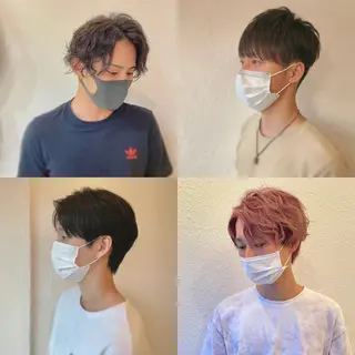 ショート パーマ メンズ 髪質改善特化 谷口祐綺のヘアスタイル