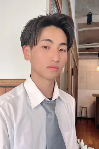 メンズ 堀部 梨瑠のヘアスタイル