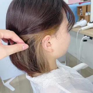 カラー Gemini代表 Maedaのヘアスタイル