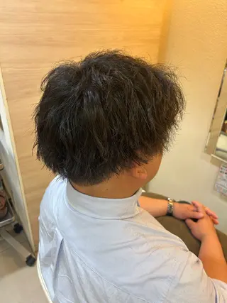メンズ 🍓似合わせカット× パーマ／矢木🍓のヘアスタイル