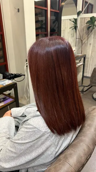 セミロング Rico /透明感カラー💎のヘアスタイル
