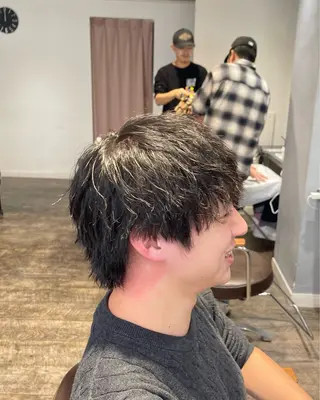 パーマ メンズ 大人男子の メンズパーマのヘアスタイル