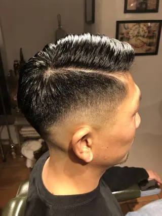 ショート メンズ 冨士川 英樹のヘアスタイル
