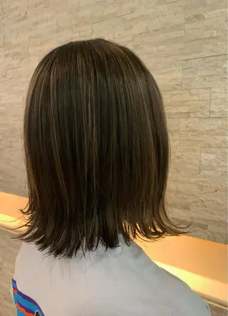 カラー ✄折橋 彩花🐶🍑のヘアスタイル