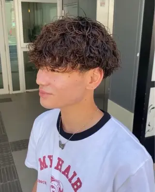 メンズ 艶髪/透明感カラー /ゼンのヘアスタイル